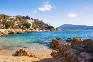beautiful beach Montenegro
